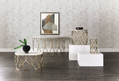 Hooker Furniture Living Room Melange Corrina Martini Table