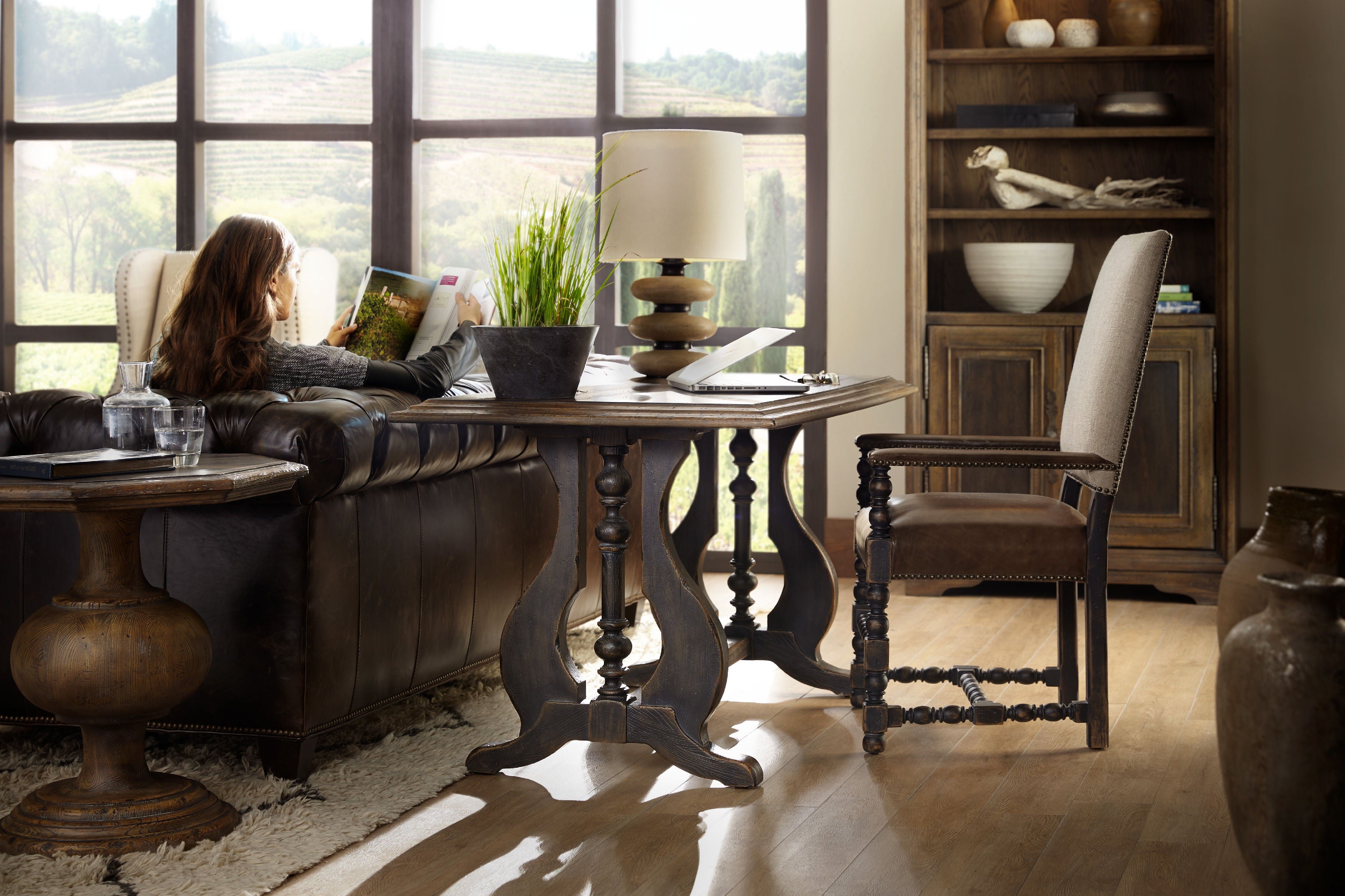 Hooker Furniture Living Room Mason End Table