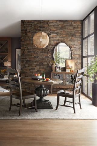 Hooker Furniture Casual Dining Hill Country Twin Sisters Ladderback Side Chair - 2 per carton/price ea