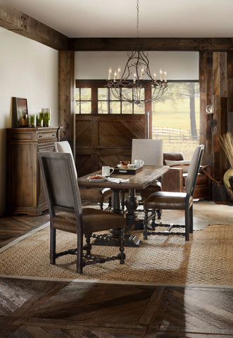 Hooker Furniture Casual Dining Hill Country Comfort Upholstered Side Chair - 2 per carton/price ea