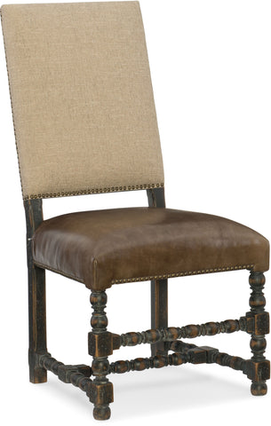 Hooker Furniture Casual Dining Hill Country Comfort Upholstered Side Chair - 2 per carton/price ea