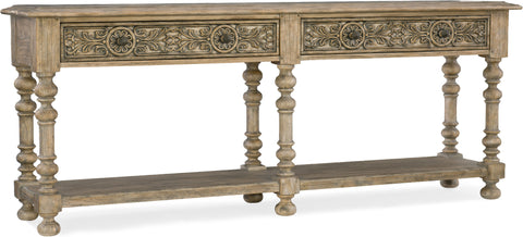 Hooker Furniture Living Room Bexar Leg Huntboard