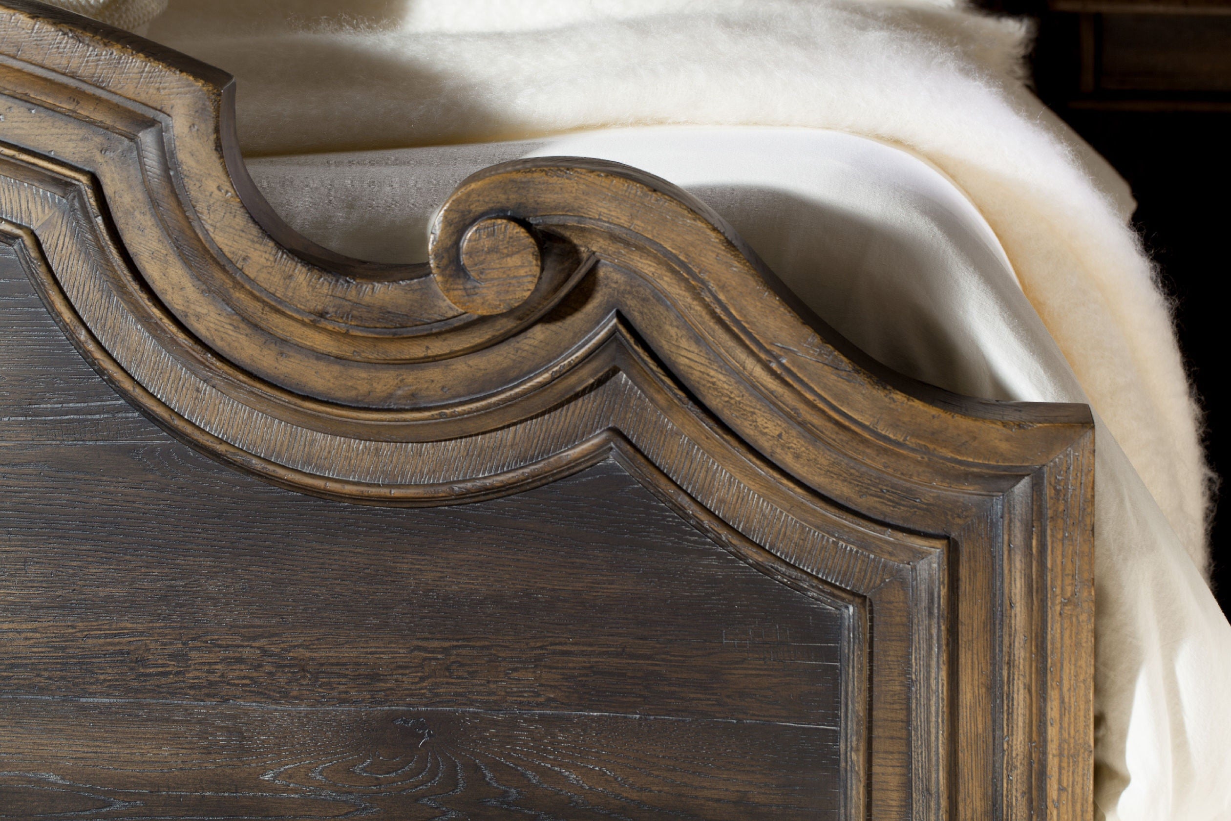 Hooker Furniture Bedroom Fair Oaks King Upholstered Bed