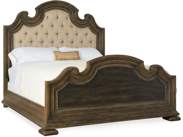 Hooker Furniture Bedroom Fair Oaks King Upholstered Bed