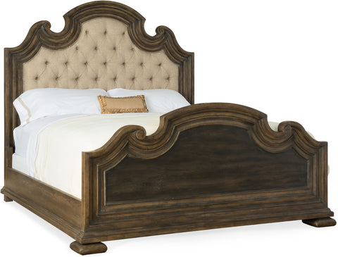 Hooker Furniture Bedroom Fair Oaks King Upholstered Bed