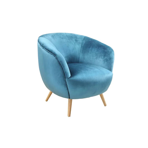 Aisling Teal Velvet Accent Chair Model 59655 By ACME Furniture