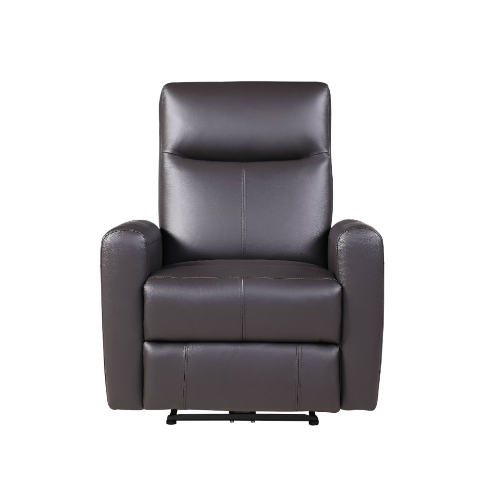 ACME Blane Brown Top Grain Leather Match Blane Recliner Model 59773