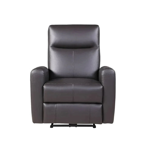 Blane Brown Top Grain Leather Match Recliner Model 59773 By ACME Furniture