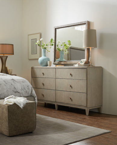 Hooker Furniture Bedroom Elixir Six-Drawer Dresser