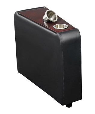 Coaster Toohey Upholstered Tufted Recliner Living Room Set Black Model 600181-S3A