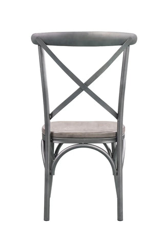 Kaelyn II Gray Oak & Sandy Gray Side Chair Model 60122 By ACME Furniture