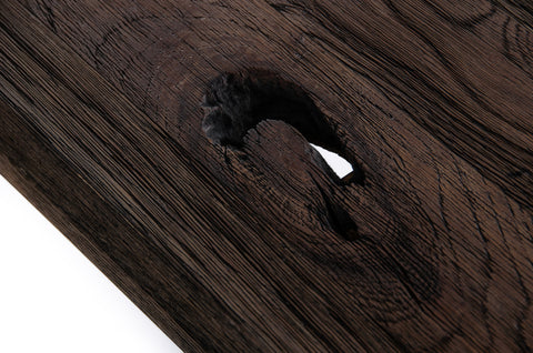 Modrest Renzo Modern Oak & Concrete 94" Dining Table Model VGGRRENZO-94