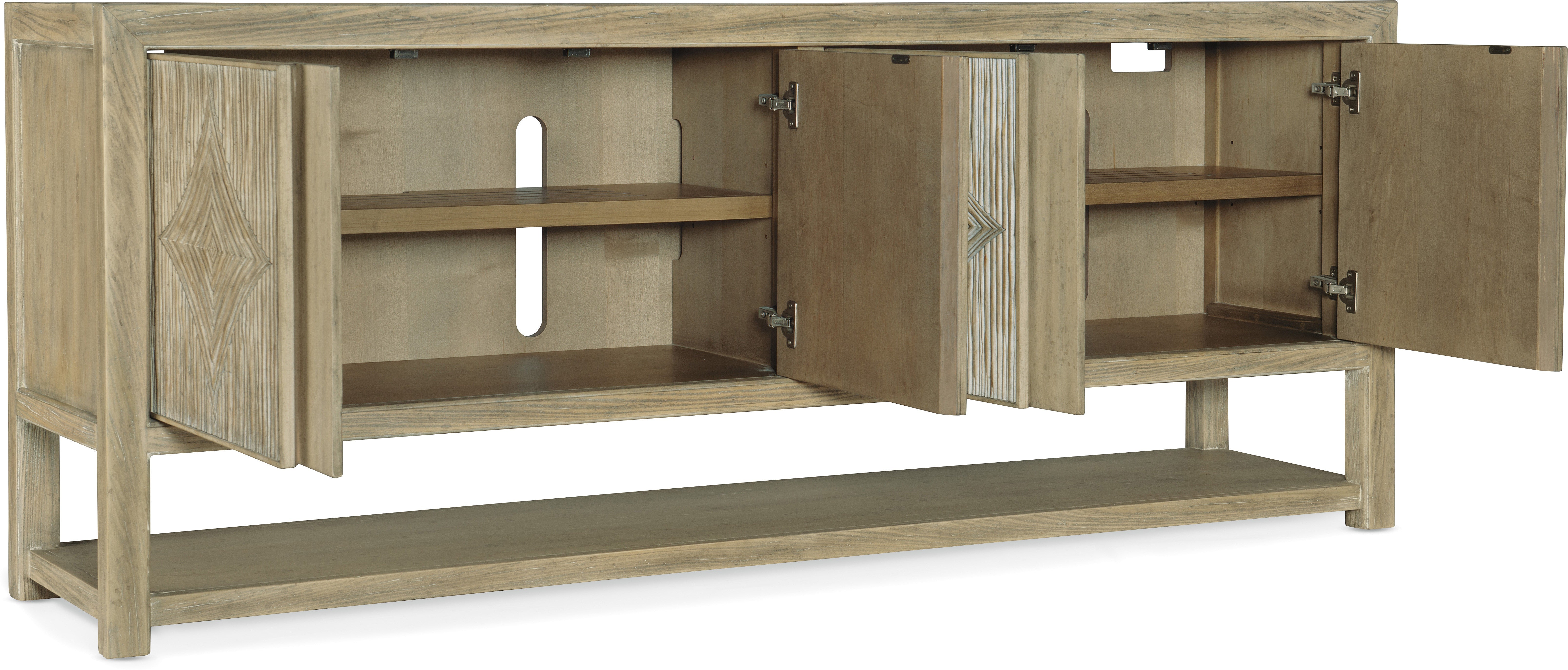 Hooker Furniture Home Entertainment Surfrider Entertainment Console
