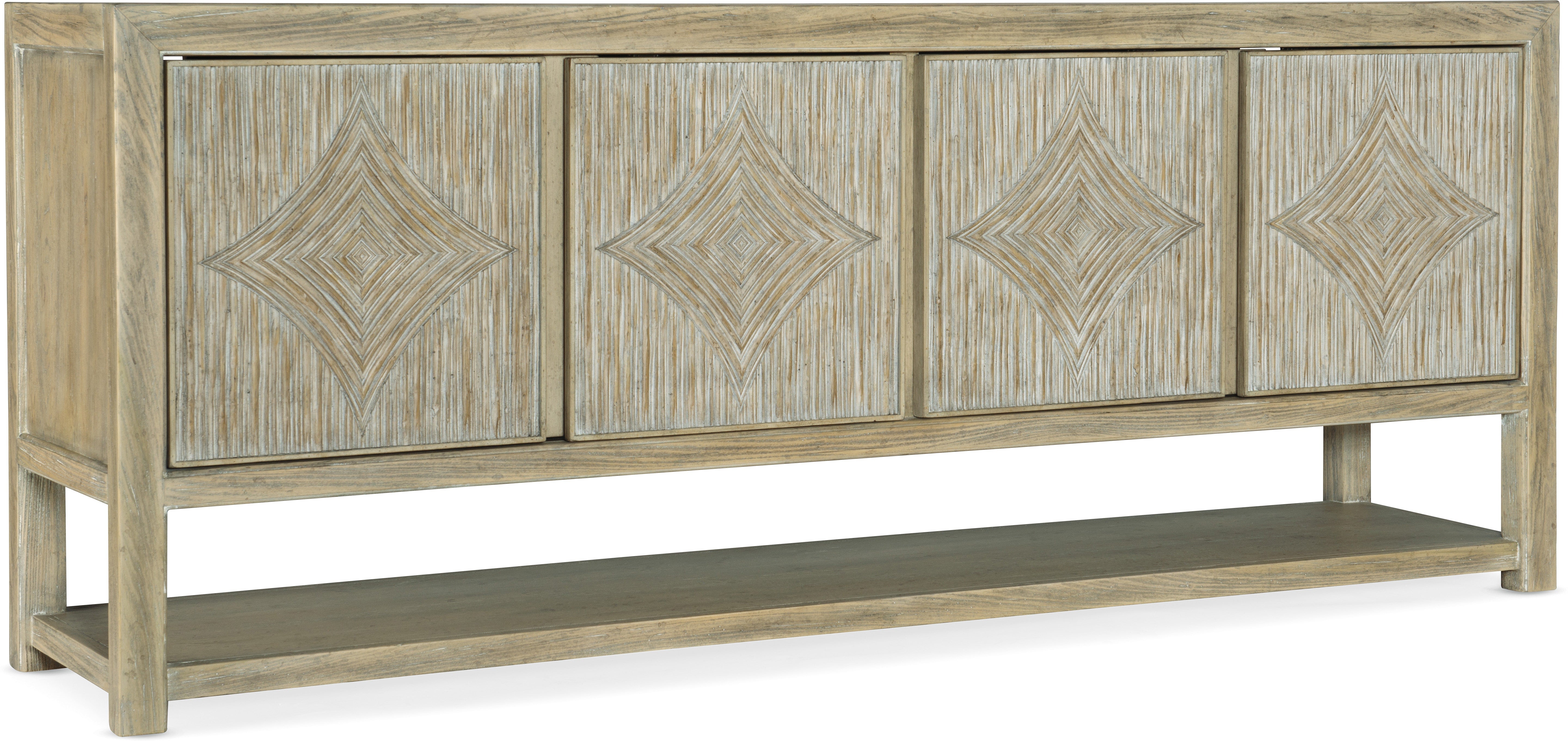 Hooker Furniture Home Entertainment Surfrider Entertainment Console