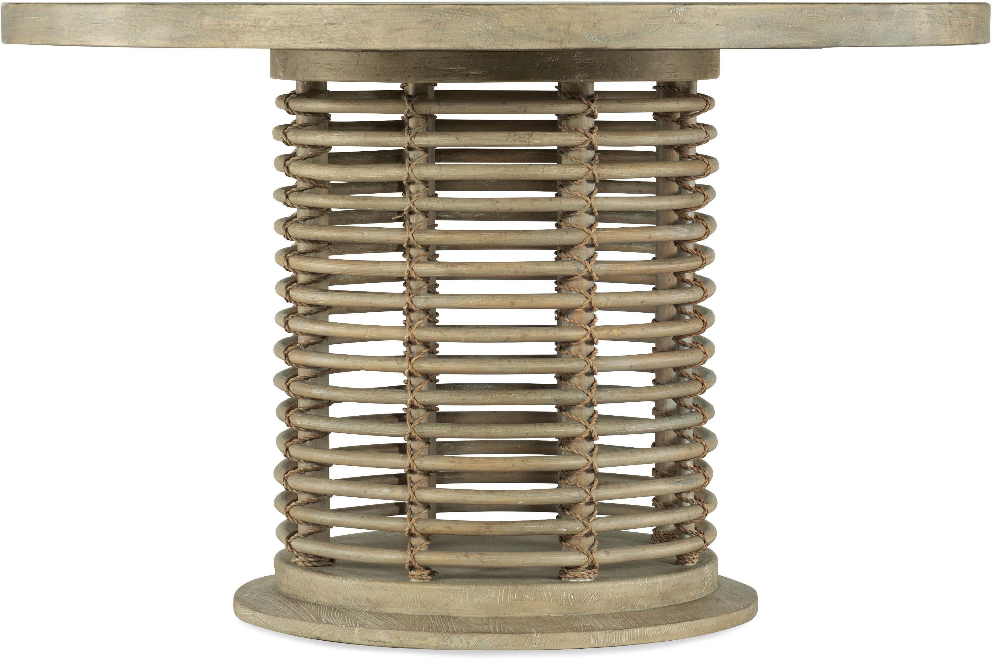 Hooker Furniture Casual Dining Surfrider 48in Rattan Round Dining Table