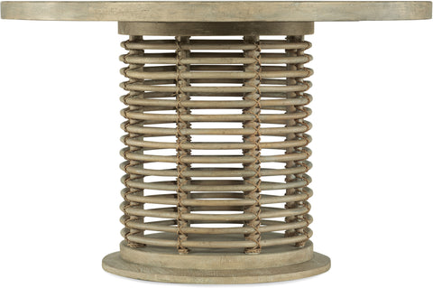Hooker Furniture Casual Dining Surfrider 48in Rattan Round Dining Table
