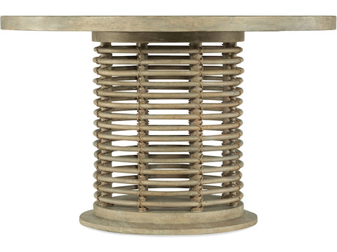 Hooker Furniture Casual Dining Surfrider 48in Rattan Round Dining Table