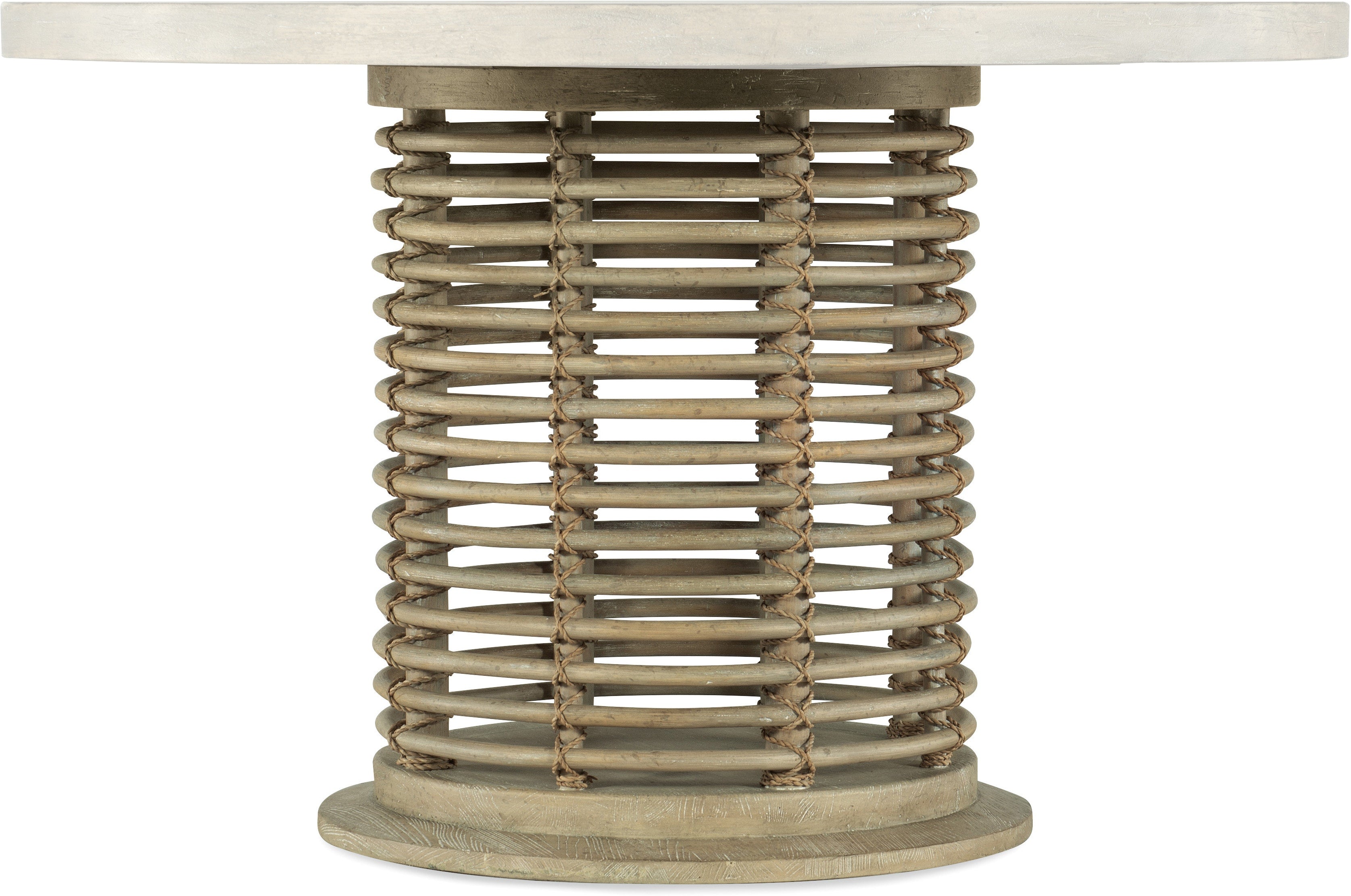 Hooker Furniture Casual Dining Surfrider 60in Rattan Round Dining Table