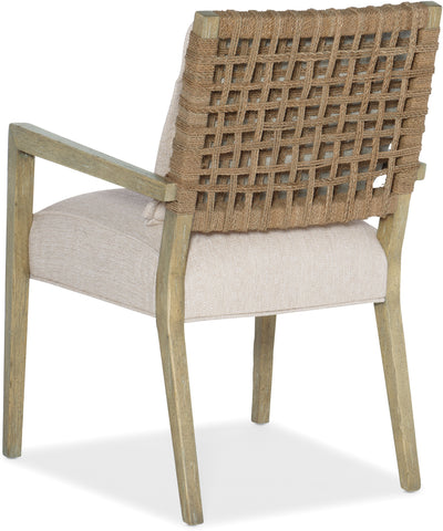 Hooker Furniture Casual Dining Surfrider Woven Back Arm Chair-2 per ctn/price ea