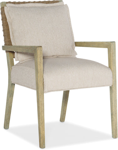 Hooker Furniture Casual Dining Surfrider Woven Back Arm Chair-2 per ctn/price ea