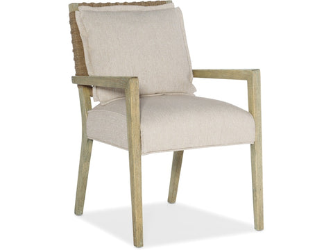 Hooker Furniture Casual Dining Surfrider Woven Back Arm Chair-2 per ctn/price ea