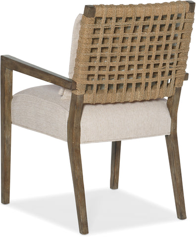 Hooker Furniture Casual Dining Sundance Woven Back Arm Chair-2 per ctn/price ea