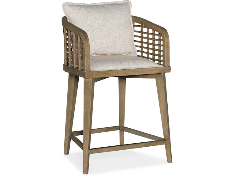 Hooker Furniture Casual Dining Sundance Barrel Back Counter Stool