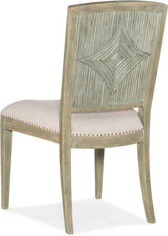 Hooker Furniture Casual Dining Surfrider Carved Back Side Chair-2 per ctn/price ea