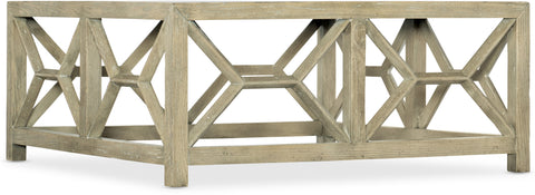 Hooker Furniture Living Room Surfrider Square Cocktail Table