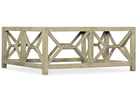 Hooker Furniture Living Room Surfrider Square Cocktail Table