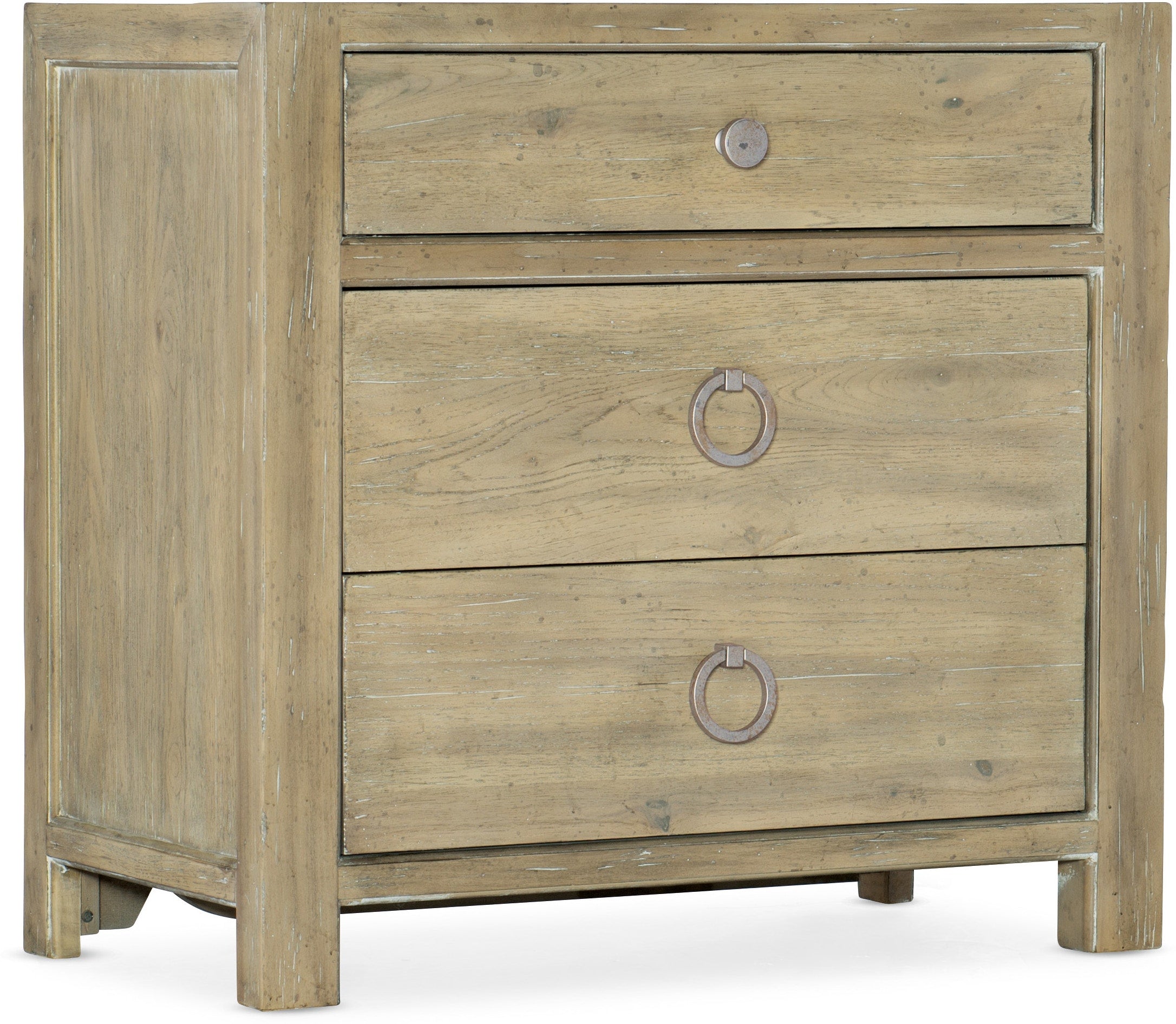 Hooker Furniture Bedroom Surfrider Three-Drawer Nightstand