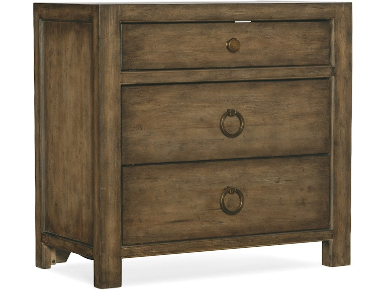 Hooker Furniture Bedroom Sundance Three-Drawer Nightstand