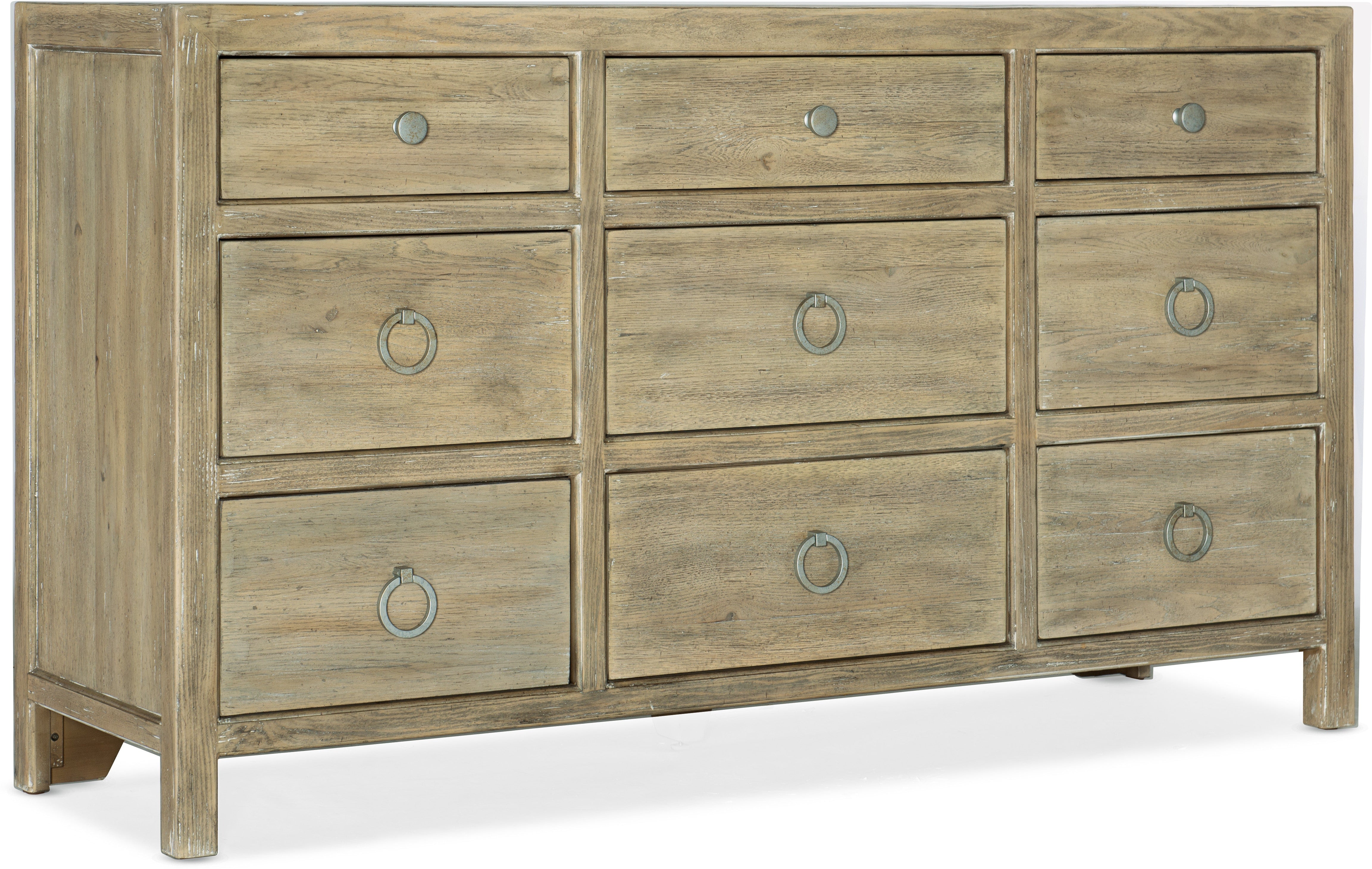 Hooker Furniture Bedroom Surfrider Nine-Drawer Dresser