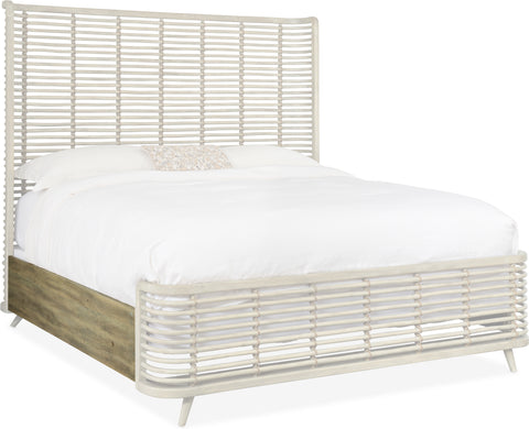Hooker Furniture Bedroom Surfrider King Rattan Bed