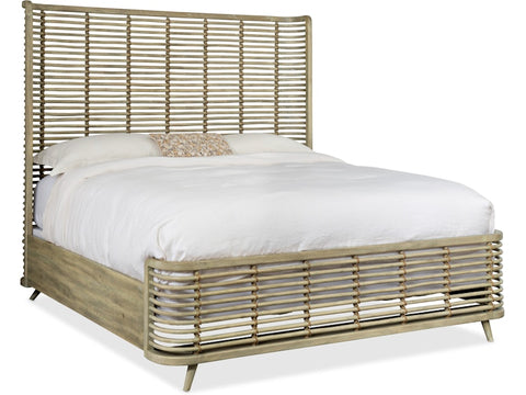 Hooker Furniture Bedroom Surfrider Queen Rattan Bed