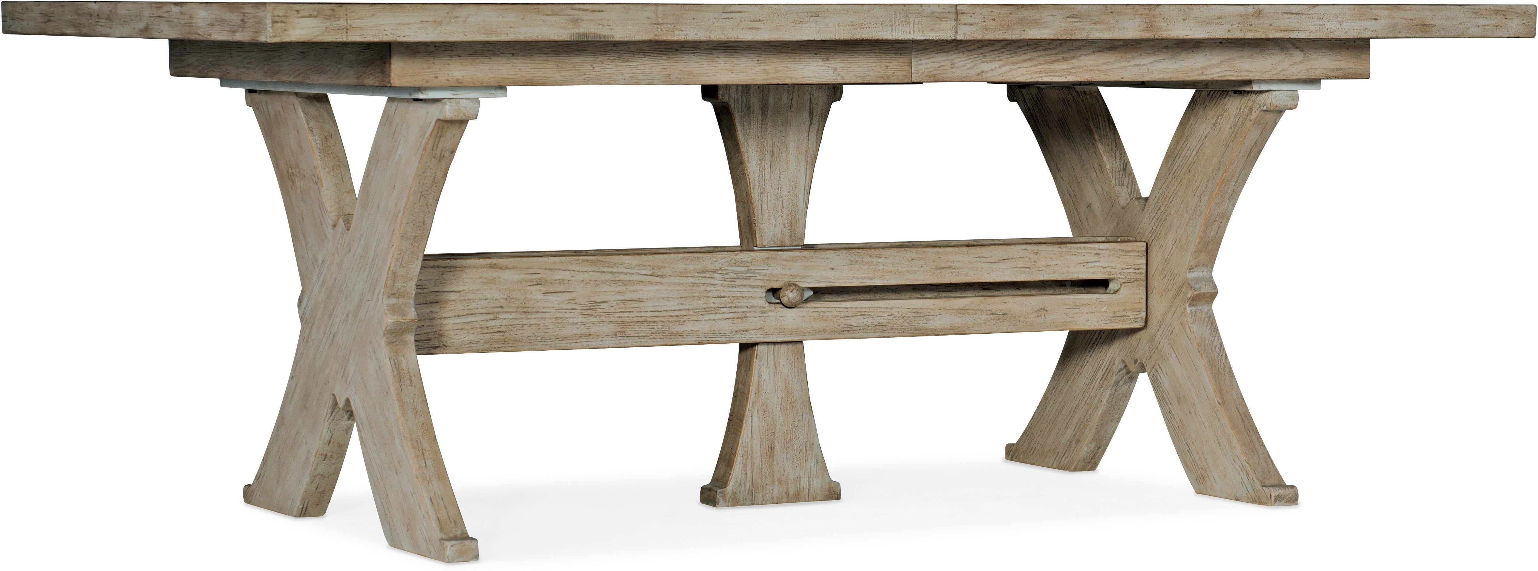 Hooker Furniture Casual Dining Alfresco Vittorio 80in Rectangle Dining Table w/ 2-22in Leaves