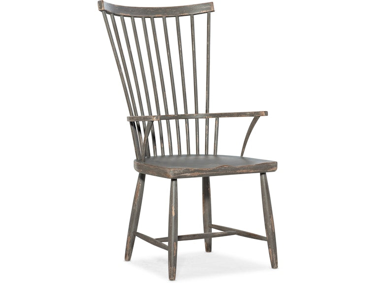 Hooker Furniture Casual Dining Alfresco Marzano Windsor Arm Chair - 2 per carton/price ea