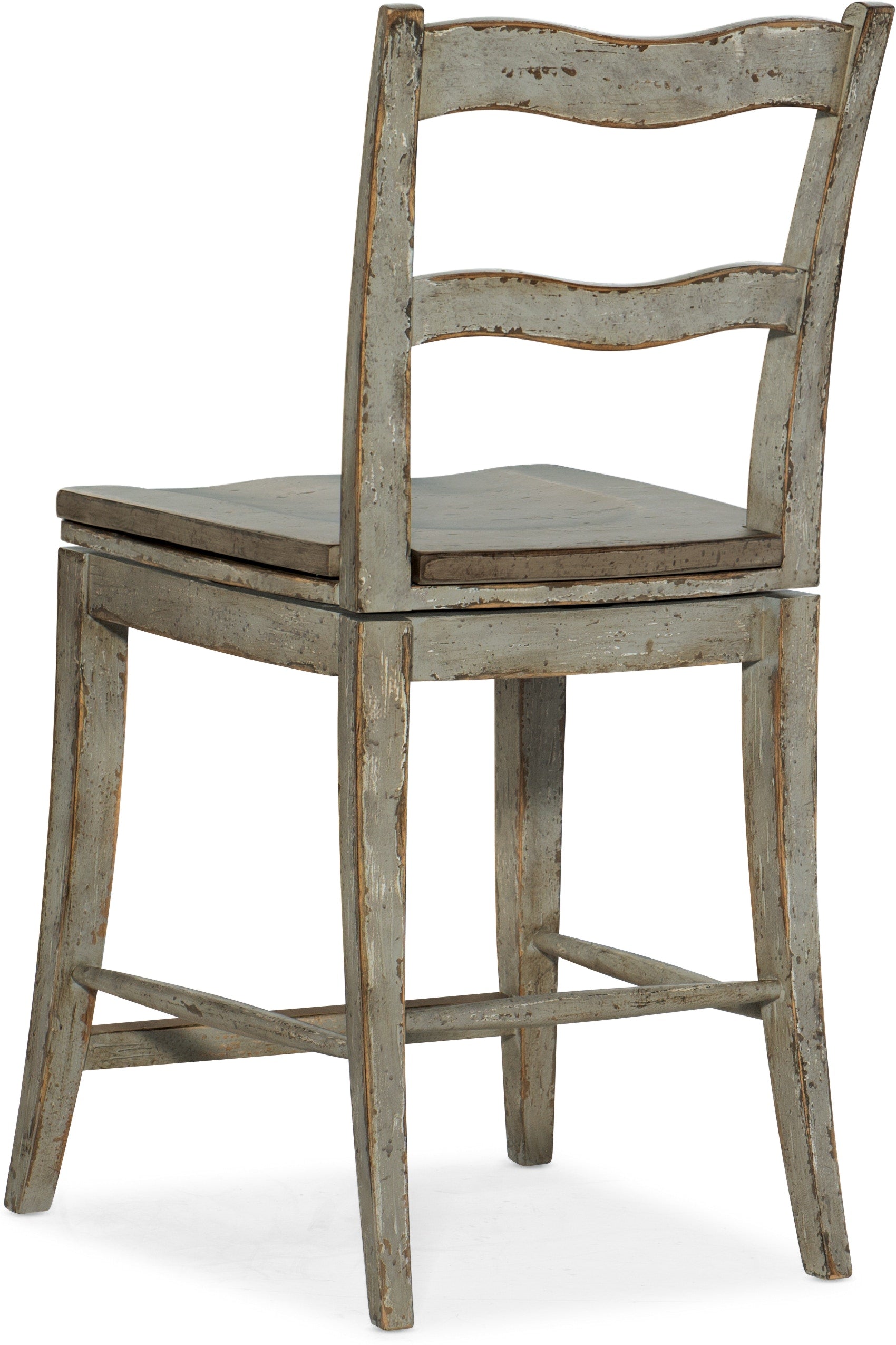 Hooker Furniture Casual Dining Alfresco La Riva Ladder Back Swivel Counter Stool