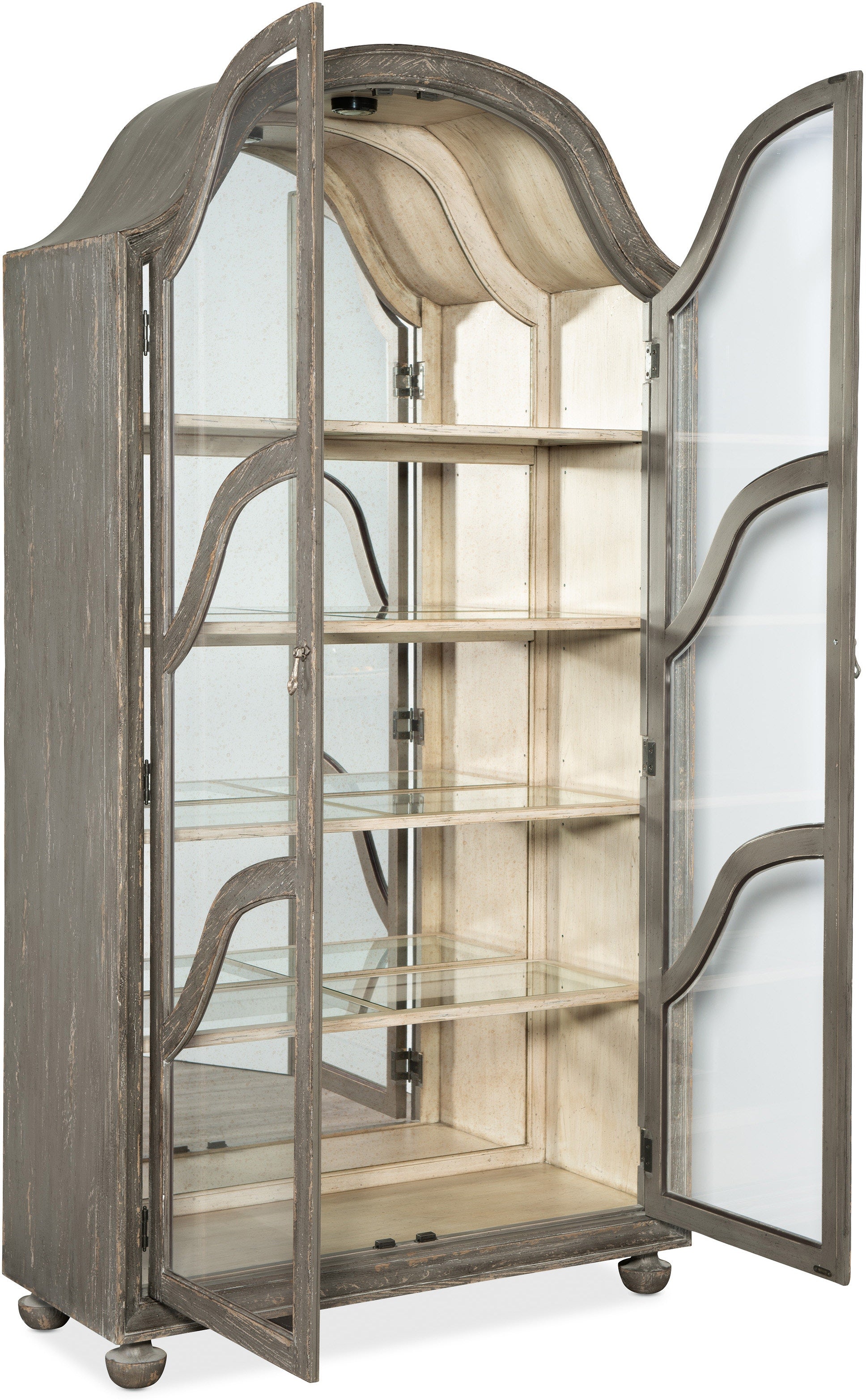 Hooker Furniture Casual Dining Alfresco Costa Display Cabinet