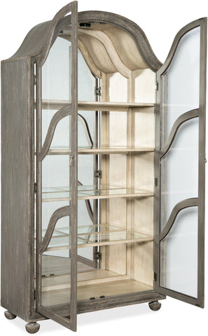Hooker Furniture Casual Dining Alfresco Costa Display Cabinet