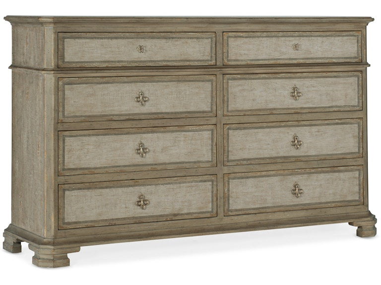Hooker Furniture Bedroom Alfresco Aldo Eight-Drawer Dresser