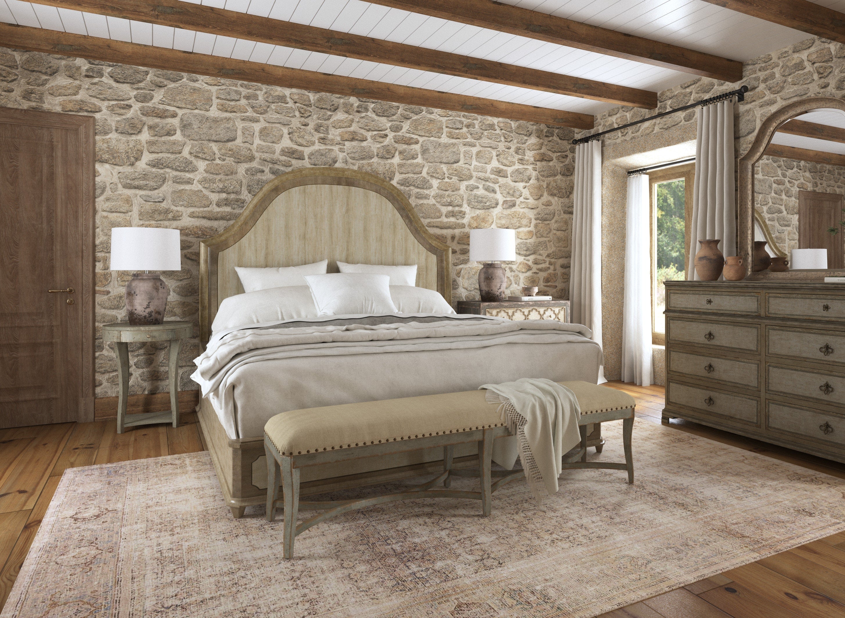 Hooker Furniture Bedroom Alfresco Aldo Eight-Drawer Dresser