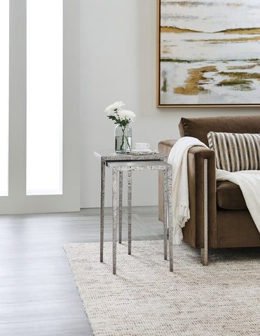 Hooker Furniture Living Room Chapman Metal Nesting Tables