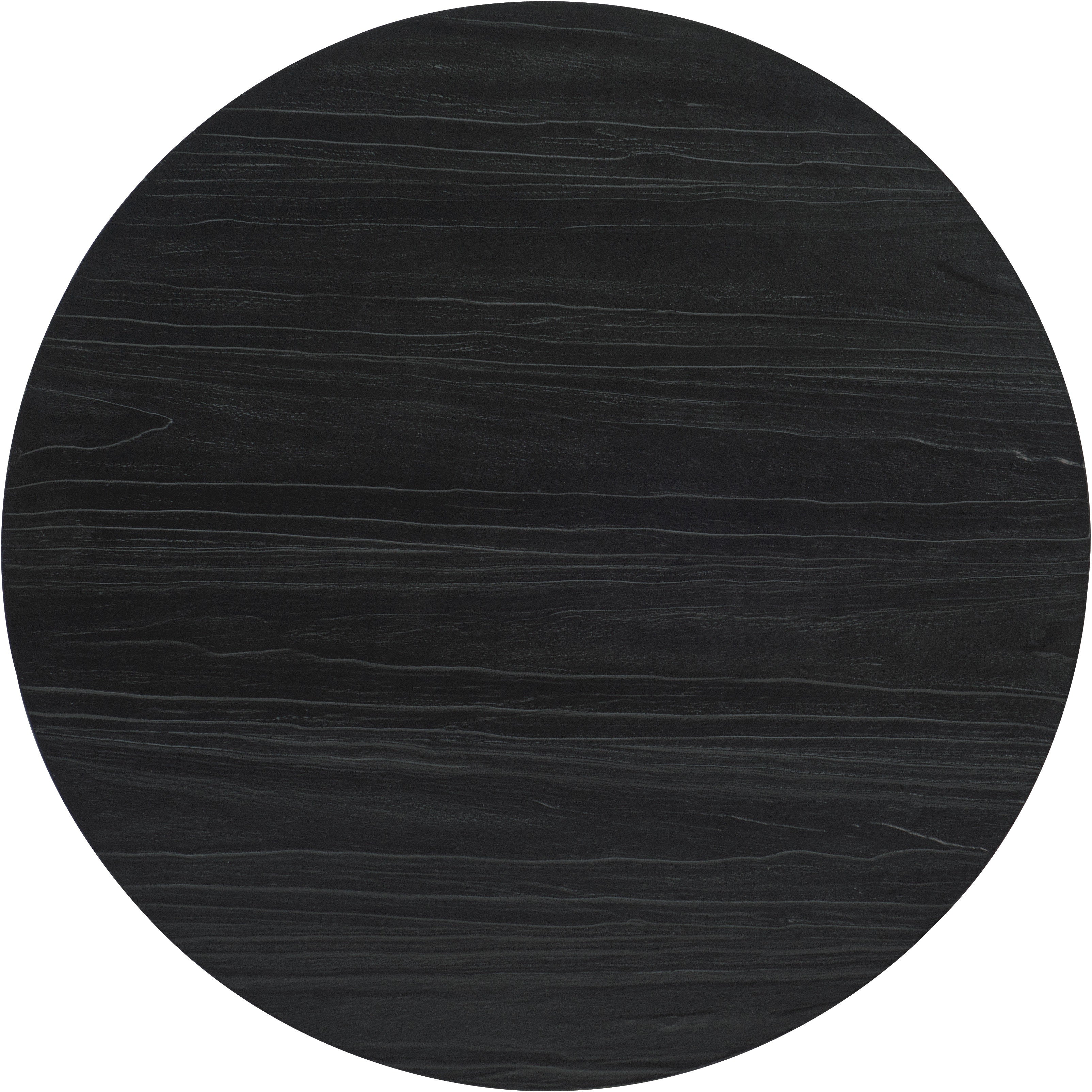 Hooker Furniture Casual Dining Chapman Shou Sugi Ban Petite Round Dining Table