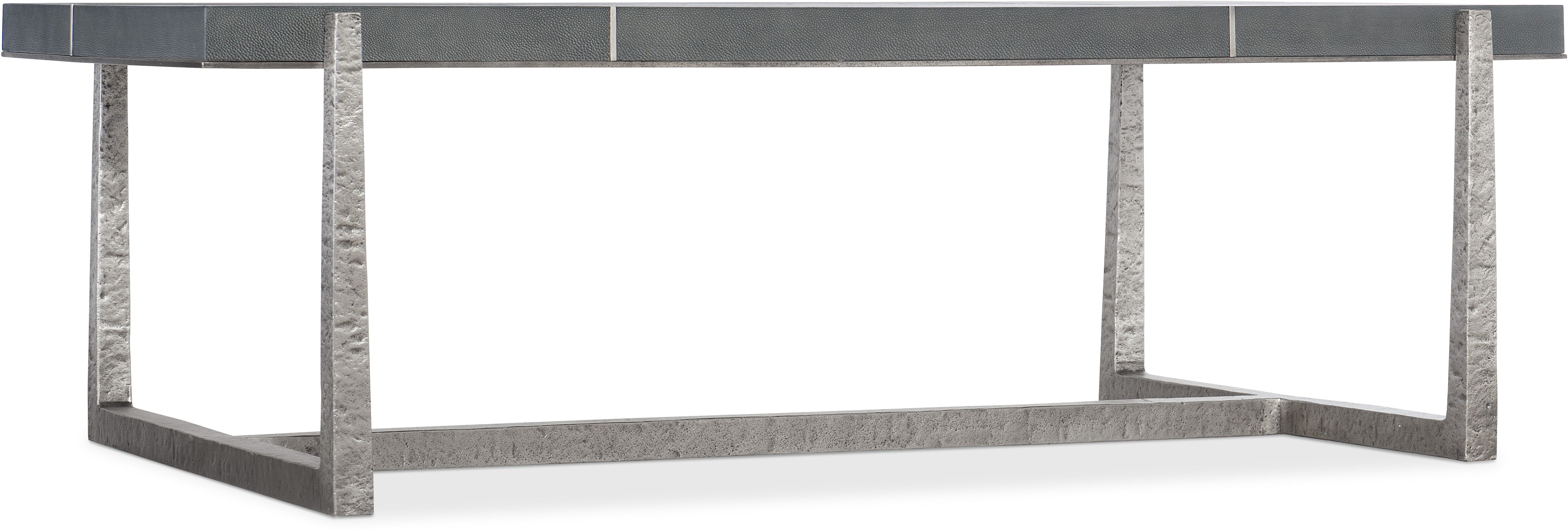 Hooker Furniture Living Room Chapman Mixed Media Rectangle Cocktail Table