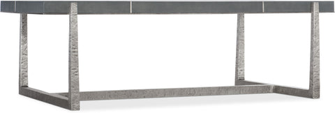 Hooker Furniture Living Room Chapman Mixed Media Rectangle Cocktail Table