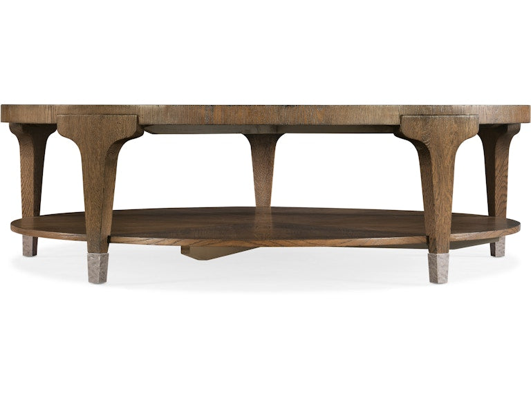 Hooker Furniture Living Room Chapman Round Cocktail Table