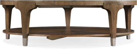 Hooker Furniture Living Room Chapman Round Cocktail Table