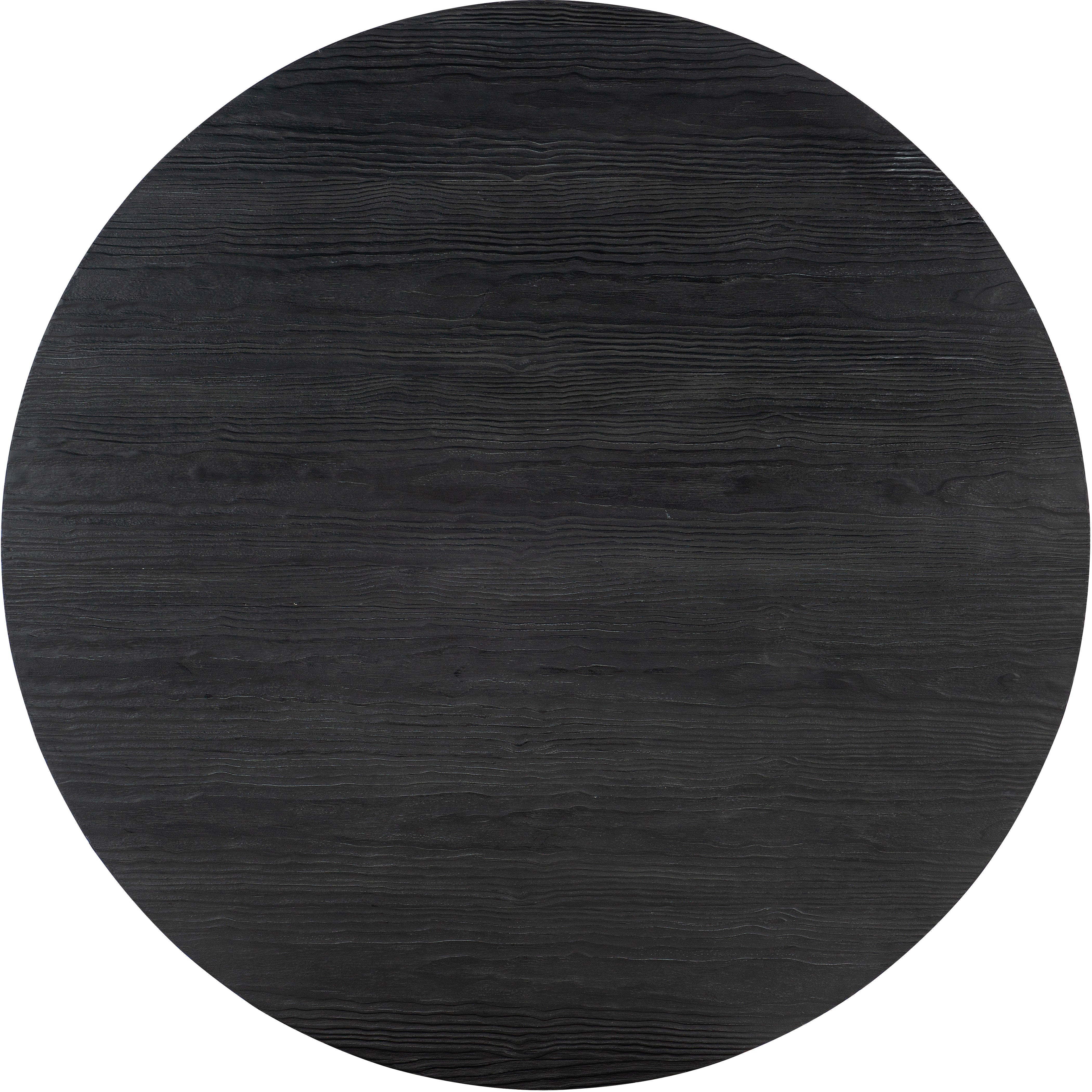 Hooker Furniture Living Room Chapman Shou Sugi Ban Round Cocktail Table