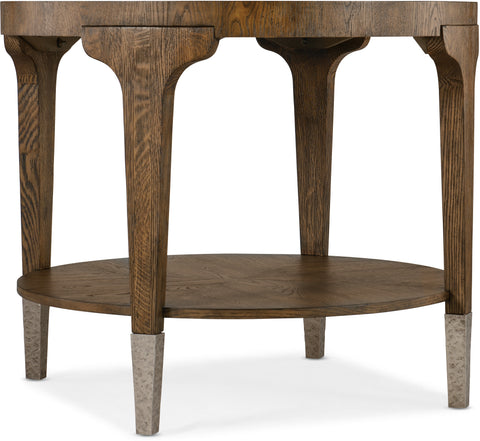 Hooker Furniture Living Room Chapman Round Side Table